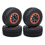 KingVal 4PCS Replacement Durable RC Tyre Wheel