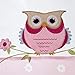 Wise Wendy Printed and Applique Valance Pink 50x18