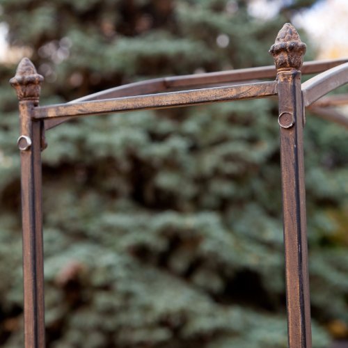 Coral Coast Coral Coast Acropolis Extra Wide Metal Arbor, Iron, 56W x 12D x 79H in. - Thumbnail 2