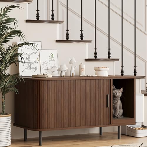 Halitaa Cat Litter Box Enclosure