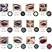 Jinjiu Eyeshadow ,PHOERA Cosmetic Matte Eyeshadow Cream Elegant Natural Eye Shadow Makeup Cosmetic (#5)