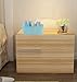 Kekow Plastic Storage Baskets for Bathroom, Beauty and Closets Organization, 6-Pack