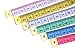 Aipleril Tailor Sewing Ruler Soft Measuring Tape for Sewing Tailor Cloth 60 inches/150cm Pack of 12