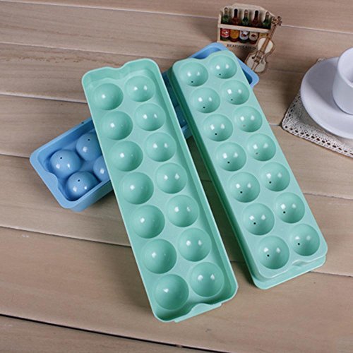 14 Grids Ice Ball Sphere Maker Mold Ice-making Cube Tray Random Color - Thumbnail 2