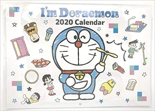 Japanese Calendar I M Doraemon Size Wall Hanging Soraemon Calendar Amazon Com Books