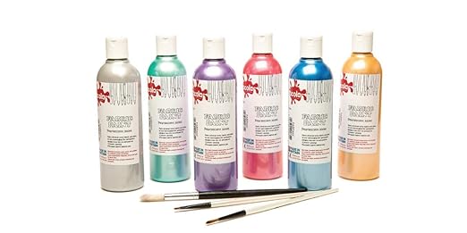 Malen Scolaquip Stoff Verschiedene Perlglanz Farbe 6 X 150ml Bildungs Arts Zubehor Fur Kinder Amazon De Gewerbe Industrie Wissenschaft