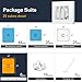 KOUSI Dresser Small Closet Wardrobe Drawer Storage for Clothes Small Wardrobe Storage for Small Spaces Clothes Storage Dresser, Capacious Customizable, White, (White, 25 Cubes -A)