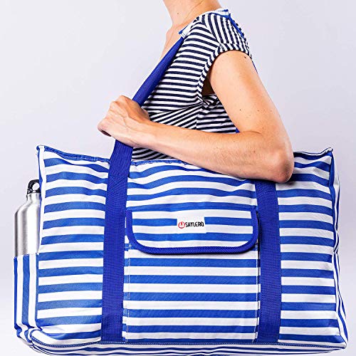 zip top beach bolsa