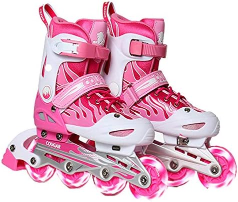 Adjustable Inline Skates，Roller Skates，Junior Rollerblades，Freestyle Speed Slalom for Boy Girl