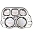 Innobaby Stainless Bus Plate with Airtight Sectional Lid, The Original, Leak-Resistant Divided Platter, Mom Invented Fun Shape Plate Din Din SMART for Babies, Toddlers and Kids, BPA Free Plate