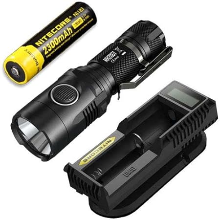 Nitecore MH20GT Rechargeable Flashlight CREE XP-L HI V3 LED -1000Lm w/NL183 Battery & UM10 Charger