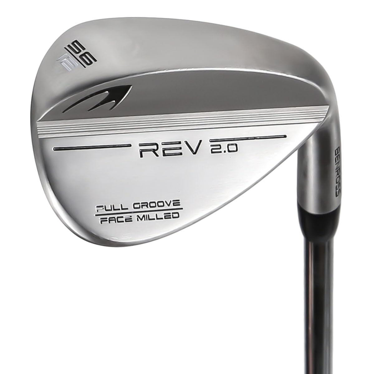 Benross Golf REV 2.0 - Steel Golf Wedge -Full Face Groove - Regular Steel Shaft - 56 Degree Loft