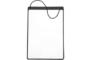 PACKOVE Business Hanging Sign Holder A4 Plastic Wall-mountable Poster Frame for Store Supermarket Restaurant