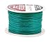 Mandala Crafts 1mm 109 Yards Peacock Green Cotton Waxed Cord for Jewelry Making Bracelet Cord Waxed String - Beading String Thread Jewelry Cords for Necklaces String