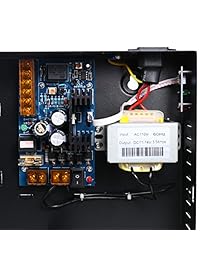 uhppote Power Box Fuente de metal para puerta junta de control de acceso, UT0412-01