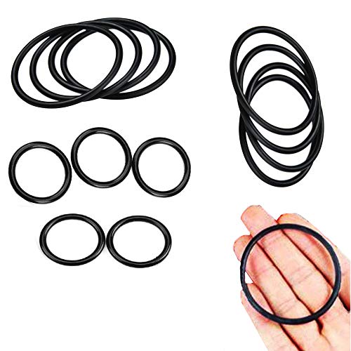 Eyech 407PC SAE Buna Rubber Universal O-Ring Assortment Kit Metric Automotive Car Vehicle Plumbing Gasket Air Connections - 32 Sizes