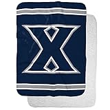 Xavier University Musketeers Primary Logo Stripes