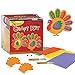 Thanksgiving Party Turkey Craft Kit | Makes Up To 24 Turkeys | Party Activity