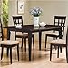 Coaster Cappuccino Rectangular Dining Table