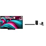 LG 65-Inch Class OLED evo AI 4K C5 Series Smart TV (OLED65C5PUA, 2025) LG SC9S 3.1.3-Channel Perfect Matching Soundbar (2024 Model)
