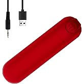 Electric Back Massager Stick for Deep Tissue Neck Back Massager Stick（Red）