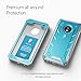 Poetic Revolution Moto G5 Plus Rugged Case with Hybrid Heavy Duty Protection and Built-in Screen Protector for Motorola Moto G5 Plus (2017) Blue/Gray