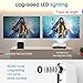Projector WOWOTO H9 4000 Lumens Mini Projector LED DLP 1280×800 Real Home Theater Video Projector Wireless Screen Share Support 1080P 3D to 2D HDMI 176” Androidthumb 2