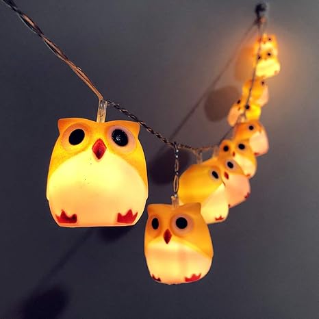 Buy Xiufen Led Christmas Halloween Scary Owl String Lights For