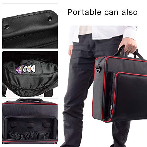 image for SOKER Carrying Case for PS4 Pro, PS4 Travel Handbags Portable Travel C