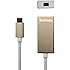 Belinda&reg;USB 3.1 Type-C to Mini DisplayPort Adapter,Support 4K output with Aluminium Case USB-C to Mini DP Mini DisplayPort Female for Apple New Macbook, ChromeBook Pixel