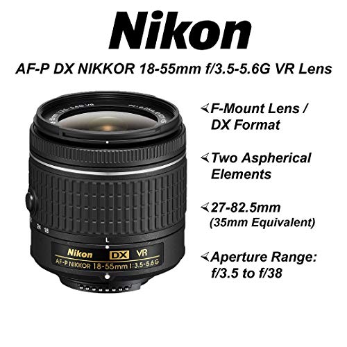 Nikon D3500 DSLR Camera 24.2MP Sensor with NIKKOR 1855mm f/3.55.6G VR