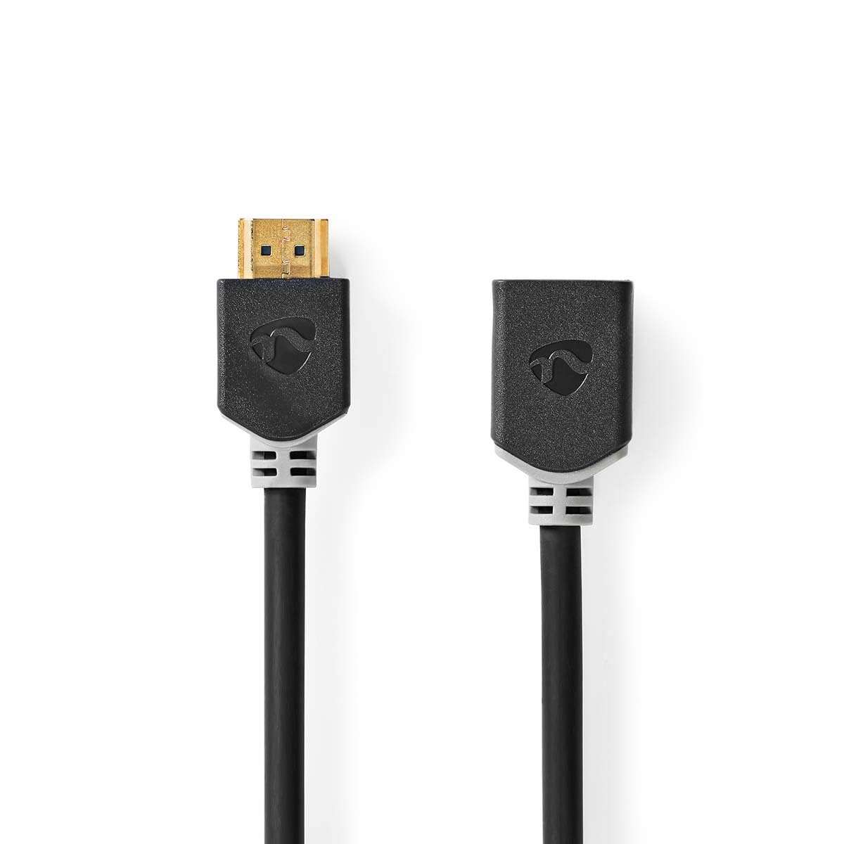 NEDIS High Speed HDMI™ Cable with Ethernet, Supports 4K@60Hz 18 Gbps Bandwidth, Backwards Compatible with 3D ARC, Gold Plated Connectors - 3.0m