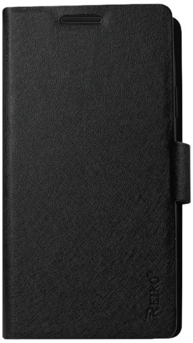 Reiko Magnetic closure Flip case ZTE SOURCE N9511 - Retail Packaging - Black