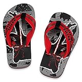 Disney Store Boys Star Wars The Force Awakens Flip Flops Size 2/3 Grey