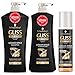 GLISS Hair Repair Ultimate Repair Set with Shampoo, Conditioner, and Treatment for Damaged Hair, Set of 3