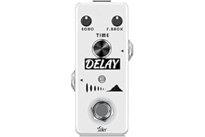 ISET Analog Delay Effect Pedal Guitar Pure Delay For Electric Guitar Bass True Bypass
