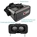 VR Glasses, Fuleadture 3D Virtual Reality Headset Video Movie Games Google Cardboard for iPhone 6s Plus and Other 4.0 - 6.0 inch Smartphones