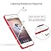 iPhone 8 Plus / 7 Plus / 6s Plus / 6 Plus Battery Case, LoHi 7000mAh Capacity Support Headphones Ultra Slim Extended Battery Rechargeable Protective Portable Charger 5.5 Inch Red