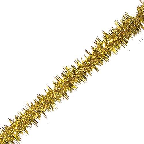 Brite Star09-393-00_GO Mini Curly Tinsel, Gold