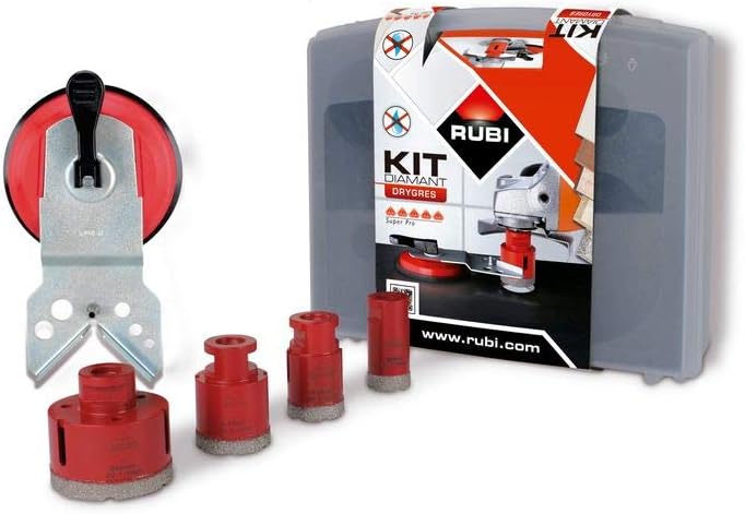 Rubi 50917 drygres bit Kit 4