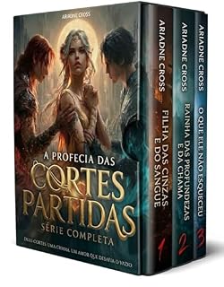 Livro A Profecia das Cortes Partidas - 3 Livros: Uma saga de fantasia romântica com cortes rivais, profecias antigas e um amor forjado na guerra