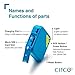 Circo Mini Portable Real Time GPS Tracker For Your Children, Elders And Pets, Item Finder, Phone Finder