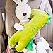 Car Pillow for Kids, Dinosaur Seat Belt Cover Pad, Car Seat Head Support Toddler, Kids Travel Pillow, Toddler Neck Pillow for Carseat, Seatbelt Cushion Pillow, Head Neck Support for Baby Girl Boy Toy