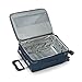 Briggs & Riley Baseline 22 inch Softside Carry On Luggage with Spinner Wheels 22 x 14 x 9. Expandable Suitcase with Compression Packing System, Navy