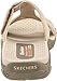 Skechers Women's Reggae Rockfest T Strap Sandal,Taupe,5 M US