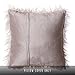 North End Decor Faux Fur Throw Pillow 18