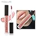 FOCALLURE Metal Lipgloss Lip Gloss Long Lasting Waterproof Lipstick Makeup Cosmetic 12 Types(#22)