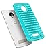 Moto Z Play Case, Cimo [Shockproof] Heavy Duty Shock Absorbing Hybrid Protection Cover for Motorola Moto Z Play Droid (2016) - Blue