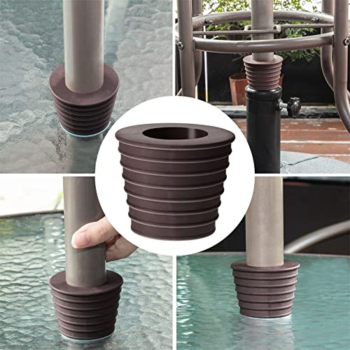 Pelopy Umbrella Cone Wedge Fits Umbrella Pole Diameter 1.5 Inch/ 38 mm