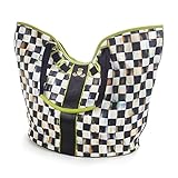 Mackenzie Childs Coultry Check Large Tote Brand New SIZE: 22.5" W x 16.5" T